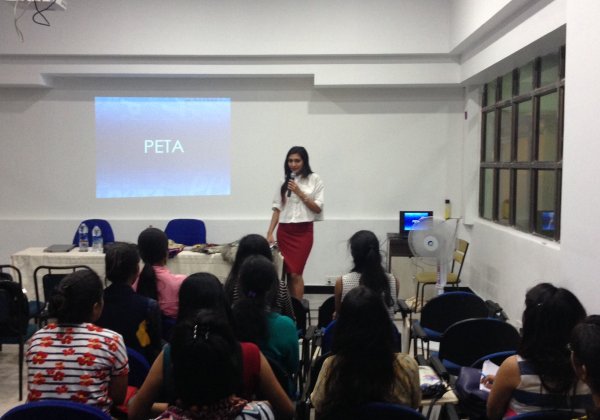 PETA Talks Vegan Fashion at INIFD Kolkata