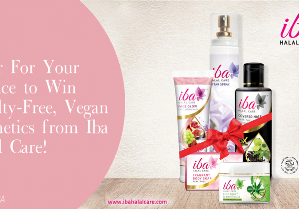 Enter to Win Cruelty-Free Products From Iba Halal Care!
