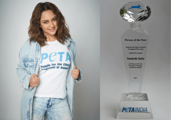PETA India’s Person of the Year Is … Sonakshi Sinha!